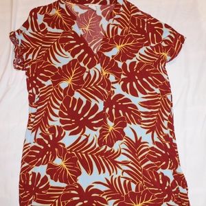 H&M | tropical tunic